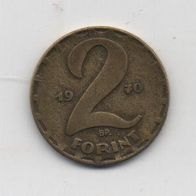 Münze Ungarn 2 Forint 1970