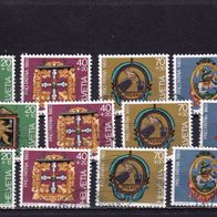Schweiz MiNr. 1251-1254 Pro Patria komplett gestempelt zur Auswahl M€ 4,00 #J536ac