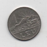 Münze Rumänien 1 Leu 1963