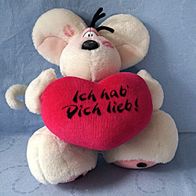 Diddl Plüsch Plüschfigur Ich hab Dich lieb ca. 23 cm