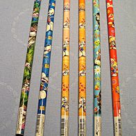 Diddl + Freunde - 6 Bleistifte NEU unbenutzt nicht angespitzt