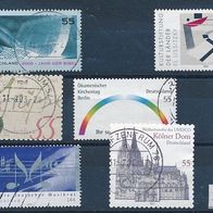 2616 - BRD Briefmarken Michel Nr.2308,2312,2321,2330,2341 siehe Text gest Jahrg.2003