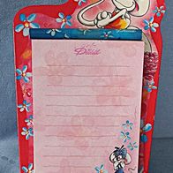 Diddl Diddlina Magnet Block mit Stift Einkaufszettel ca. 19,7 x 11,7 cm im Set NEU