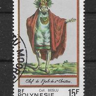 013) Französisch-Polynesien 1983 Trachten Mi. Nr.381 gestempelt