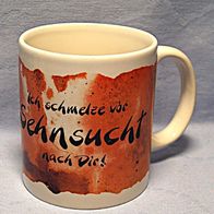 Diddl - Sehnsucht Ich schmelze vor Sehnsucht nach Dir Sammeltasse Tasse Bechertasse
