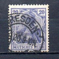Dt. Reich Nr. 87 I - 2 gestempelt (1708)
