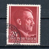 Dt. Reich Generalgouvernement Nr. 78 - 3 gestempelt (1708)