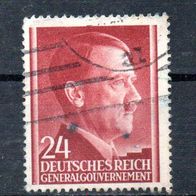 Dt. Reich Generalgouvernement Nr. 78 - 4 gestempelt (1708)