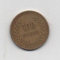 Münze Columbien 100 Pesos 1993