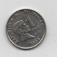 Münze Philippinen 1 Piso 2004