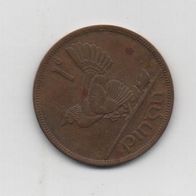 Münze Irland 1 Penny 1965