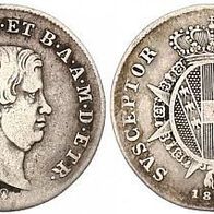 Italien-Toskana Silber 1 PAOLO 1842 "LEOPOLD II. v. Habsburg-Lothringen" 1824-1859