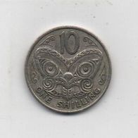 Münze New Zealand 10 Cent 1967