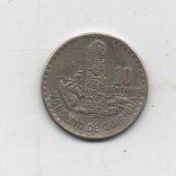 Münze Guatemala 10 Centavos 1974
