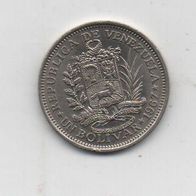 Münze Bolivien 1 Bolivar 1967