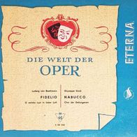Die Welt der Oper, Fidelio, Nabucco, Vinyl ETERNA 520254, 1967