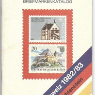Borek Brefmarkenkatalog Schweiz 1982/83