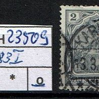 Los H23509: Deutsches Reich Mi. 83 I, gest