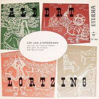 Albert Lortzing, Zar und Zimmermann, ETERNA 520362 Vinyl Single 1960