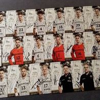 Autogrammkartensatz THW Kiel Saison 14/15 - (19 Stk signiert !!!) - alle Stars Jicha