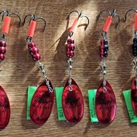 Neu! 5 Mepps Aglia Platinium Spinner Cormoran Gr: 4 = 10g Blinker Hecht Zander