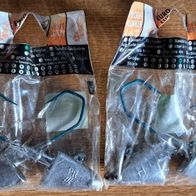 Neu! 4 Profi-Blinker Fischkopftwister Gr: H = 85g Hakenfarbe: Blau Haken Jigkopf