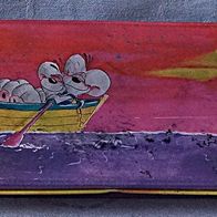 Diddl Diddlina im Boot Stiftebox Metallbox ca. 22,5 x 8,5 x 4 cm