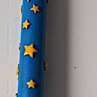 Diddl Kugelschreiber mit wackel Stern blau gelb
