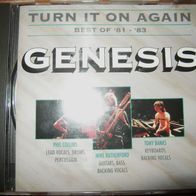CD Album: "Turn It On Again - Best Of ´81 - ´83" von Genesis (1991)