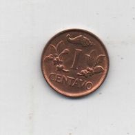 Münze Kolumbien 1 Centavo 1969