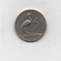 Münze Süd Afrika 5 Cent 1965