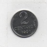 Münze Brasilien 2 Centavos 1969
