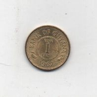 Münze Guyana 1 Cent 1967
