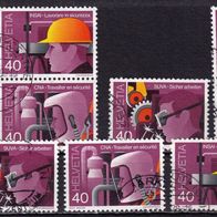 Schweiz MiNr. 1134-1136 kpl. gest. eine zur Auswahl M€ 1,50 #E539ef