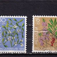 Schweiz MiNr. 1042-1045 Pro Juventute komplett gest. eine zur Auswahl M€ 2,50 #E544bc