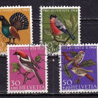 Schweiz MiNr. 891-894 Pro Juventute komplett gestempelt M€ 1,50 #E547b