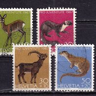 Schweiz MiNr. 866-869 Pro Juventute komplett gestempelt M€ 1,50 #E548b