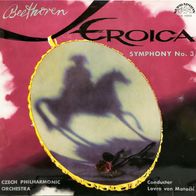 Beethoven Eroica Symphonie No. 3, Supraphon SUA 10052 Vinyl LP 1962