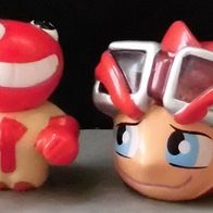 Ü-Ei Figur 2007 Manga-Figuren / Alien-Figuren - Helm rot + BPZ