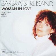 Barbra Streisand - Woman In Love / Run Wild 45 single 7"