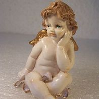 Handbemalte Putto Figur