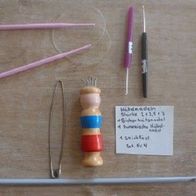 Rundstricknadeln Set mit Strickliesel