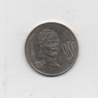 Münze Mexico 20 Centavos 1980