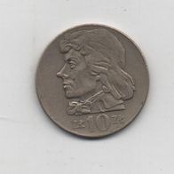 Münze Polen 10 Zloty Tadeusz Kosciuszko 1971