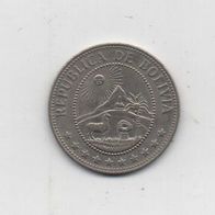 Münze Bolivien 50 Centavos 1974