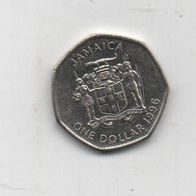 Münze Jamaika 1 Dollar 1996