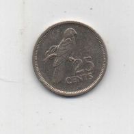Münze Seychellen 25 Cent 1982