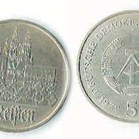 DDR 5 Mark Gedenkmünze 1972 Meißen - VZ