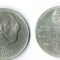 DDR 20 Mark Gedenkmünze 1983 Karl Marx - VZ