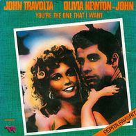 John Travolta & Olivia Newton-John - You´re The One That I Want 1978 single 7" Ungarn
